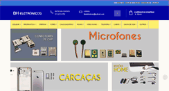 Desktop Screenshot of bheletronicos.com.br